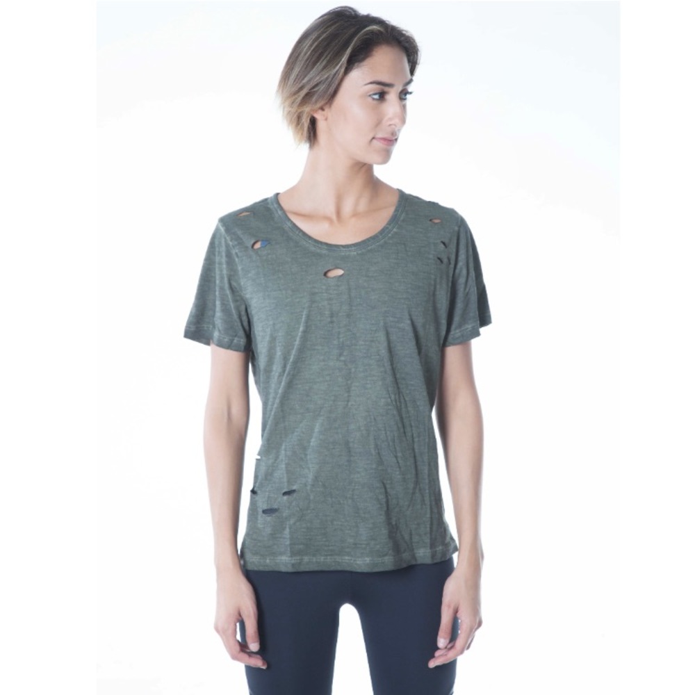 SS Distressed Tee - Picture 3 of 3